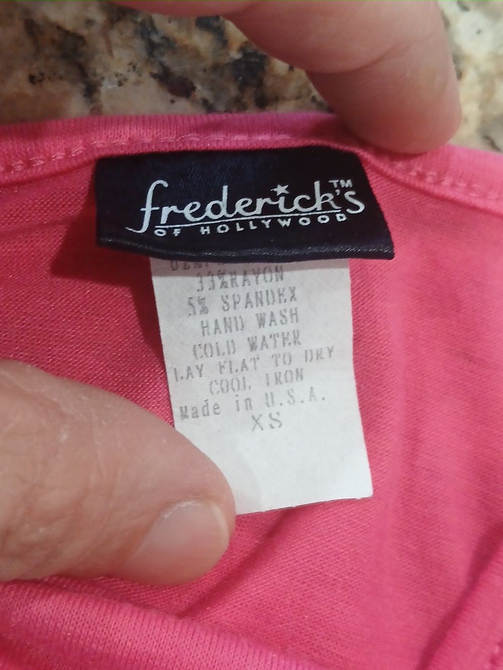 Fredericks Of Hollywood Pink Ruched Front Bodycon Top - Picture 3 of 3